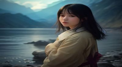 移动端内容消费场景分析，展示用户在手机屏幕上浏览 gv 平台内容的行为热图